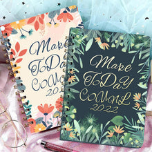 Load image into Gallery viewer, 2022 - Make Today Count Planner | A5