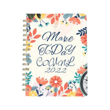 Load image into Gallery viewer, 2022 - Make Today Count Planner | A5
