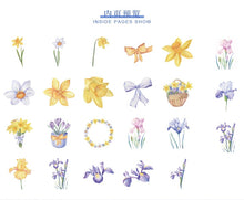 Load image into Gallery viewer, Colorful Floral Exotic Stickers