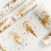 Load image into Gallery viewer, Extra Wide - Gold & Silver Asteroid Constellation Masking Tape