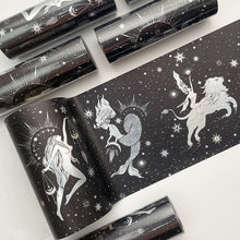 Load image into Gallery viewer, Extra Wide - Gold & Silver Asteroid Constellation Masking Tape
