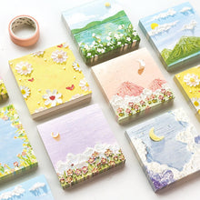 Load image into Gallery viewer, Floral Nature Memo Pads (8 Designs)
