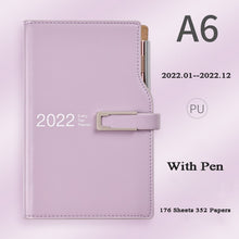 Load image into Gallery viewer, 2022 Sweet Leather Planners | A5 | A6 - Limited Edition