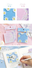 Load image into Gallery viewer, The Floral Seasons Memo Pads (100 pcs a set)
