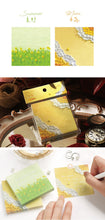 Load image into Gallery viewer, The Floral Seasons Memo Pads (100 pcs a set)