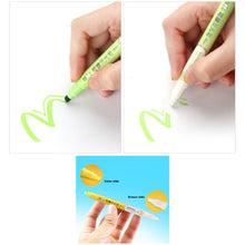 Load image into Gallery viewer, Erasable Bright Color Highlighter Set ( 6pcs a set) - Original Kawaii Pen