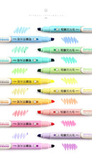 Load image into Gallery viewer, Erasable Bright Color Highlighter Set ( 6pcs a set) - Original Kawaii Pen
