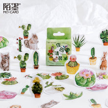 Load image into Gallery viewer, Colorful Plants & Animals Stickers