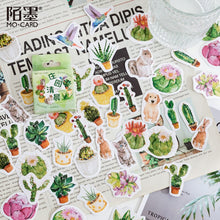 Load image into Gallery viewer, Colorful Plants & Animals Stickers