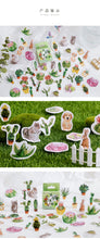 Load image into Gallery viewer, Colorful Plants & Animals Stickers