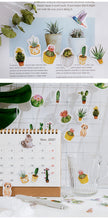 Load image into Gallery viewer, Colorful Plants & Animals Stickers