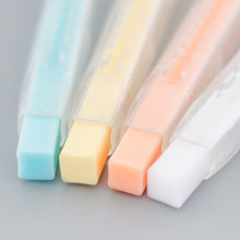 Load image into Gallery viewer, KOKUYO Pastel Color Refillable Rubber Erasers (4 Colors)