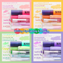 Load image into Gallery viewer, Colorful Gel Pens & Highlighter Sets (5pcs a Set)