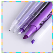 Load image into Gallery viewer, Colorful Gel Pens & Highlighter Sets (5pcs a Set)