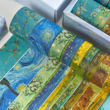 Load image into Gallery viewer, Limited Edition - Premium Gold Foiled Washi Tape Sets (8 Designs)