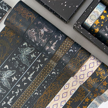 Load image into Gallery viewer, Limited Edition - Premium Gold Foiled Washi Tape Sets (8 Designs)