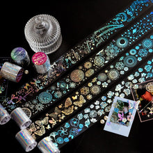 Load image into Gallery viewer, Magic Circle Laser Washi Tapes - Extra Wide Tapes - Original Kawaii Pen