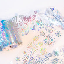 Load image into Gallery viewer, Magic Circle Laser Washi Tapes - Extra Wide Tapes - Original Kawaii Pen