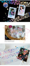 Load image into Gallery viewer, Magic Circle Laser Washi Tapes - Extra Wide Tapes - Original Kawaii Pen
