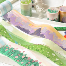 Load image into Gallery viewer, Nature & Landscape Wide Washi Tapes (4 Designs)