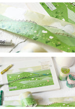 Load image into Gallery viewer, Nature & Landscape Wide Washi Tapes (4 Designs)