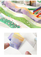 Load image into Gallery viewer, Nature & Landscape Wide Washi Tapes (4 Designs)