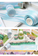 Load image into Gallery viewer, Nature & Landscape Wide Washi Tapes (4 Designs)