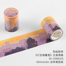 Load image into Gallery viewer, Nature & Landscape Wide Washi Tapes (4 Designs)