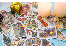 Load image into Gallery viewer, Vintage Style Christmas Stickers