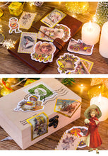 Load image into Gallery viewer, Vintage Style Christmas Stickers
