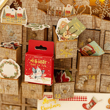 Load image into Gallery viewer, Merry Christmas Decorative Gold Stickers