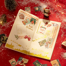 Load image into Gallery viewer, Merry Christmas Decorative Gold Stickers