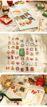 Load image into Gallery viewer, Merry Christmas Decorative Gold Stickers