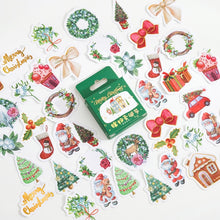 Load image into Gallery viewer, Merry Christmas Decorative Gold Stickers