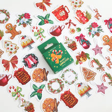 Load image into Gallery viewer, Merry Christmas Decorative Gold Stickers