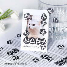 Load image into Gallery viewer, Black & White Sticker Rolls