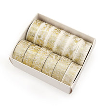 Load image into Gallery viewer, The Golden Heaven Floral & Plant Washi Tape Set - Original Kawaii Pen