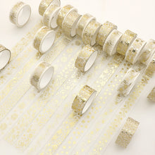 Load image into Gallery viewer, The Golden Heaven Floral & Plant Washi Tape Set - Original Kawaii Pen