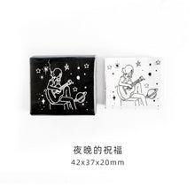 Load image into Gallery viewer, Stary Nights Rubber Stamps