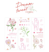 Load image into Gallery viewer, Japanese Floral Season Wide Masking Tapes (6 Types)