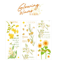 Load image into Gallery viewer, Japanese Floral Season Wide Masking Tapes (6 Types)