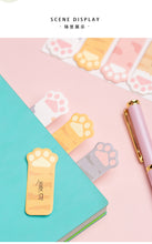 Load image into Gallery viewer, Cute Cat Paw Insert Sticky Notes