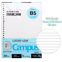 Load image into Gallery viewer, KOKUYO Cookie Binder (A5 & B5)