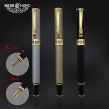Load image into Gallery viewer, Golden Dragon Hero Fountain Pen
