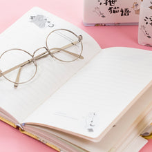 Load image into Gallery viewer, Cute Kitty's Daily Life Leather Notebook Planner