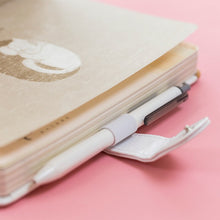 Load image into Gallery viewer, Cute Kitty's Daily Life Leather Notebook Planner