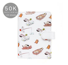 Load image into Gallery viewer, Cute Kitty's Daily Life Leather Notebook Planner