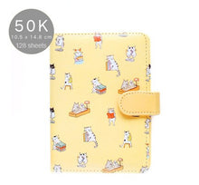 Load image into Gallery viewer, Cute Kitty's Daily Life Leather Notebook Planner