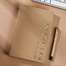 Load image into Gallery viewer, 2022 Bold Leather Notebook Planner (A5)