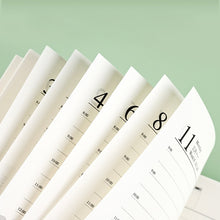 Load image into Gallery viewer, 2022 Bold Leather Notebook Planner (A5)